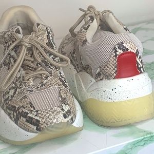 Snake skin INC sneakers